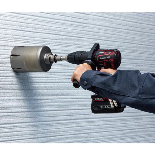 パナソニック ＥＸＥＮＡ充電ドリルドライバー デュアル14.4V LJタイプ5.0Ah電池パックセット EZ1DD1J14D-B ブラック