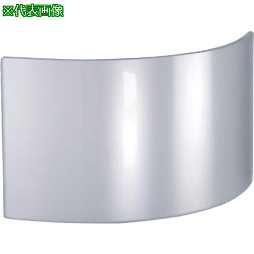 ■JUTEC 耐熱保護服 フード フリーサイズ用 ガラスバイザー クリア 150mm×250mm〔品番:HWS1525KLAR〕【6946418:0】[店頭受取不可]