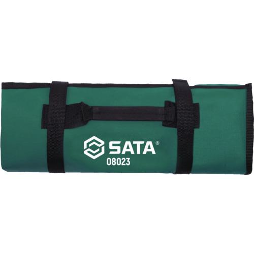 ■SATA 両口めがねレンチセット(11点)70°〔品番:08023〕【6957714:0】[店頭受取不可]_1