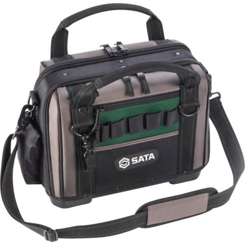 ■SATA ダブルサイドツールバッグ 350×200×280mm〔品番:95189〕【6958205:0】[店頭受取不可]