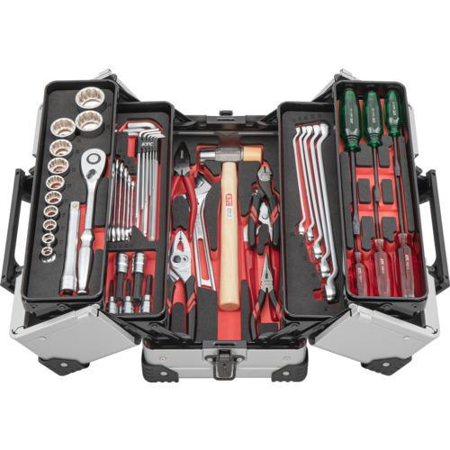 ■KTC 工具セット(インダストリアルモデル)[51点]〔品番:SK4512WMZ〕【6963143:0】[店頭受取不可]