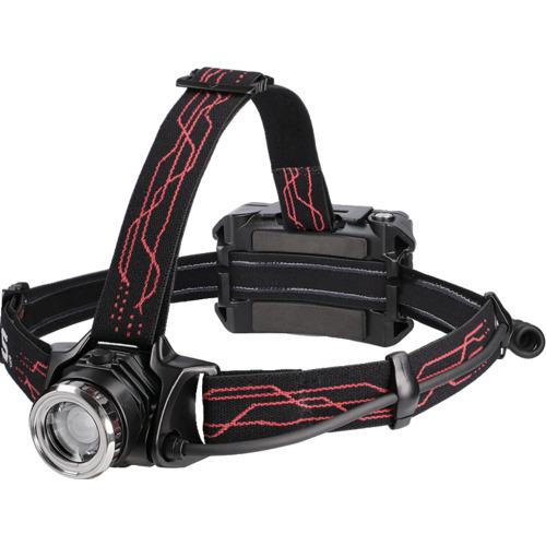 ■GENTOS Gシリーズ ハイブリッド式LEDヘッドライト 203RG〔品番:GH203RG〕【6966644:0】[店頭受取不可]