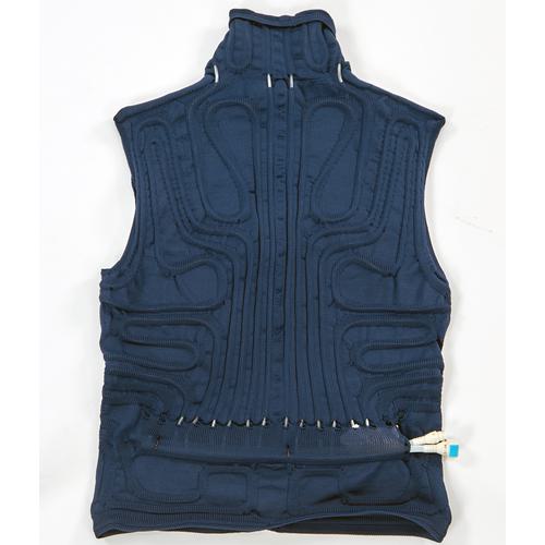 □テイセン 冷却下着ベスト Fサイズ ネイビー〔品番:FY26TNF