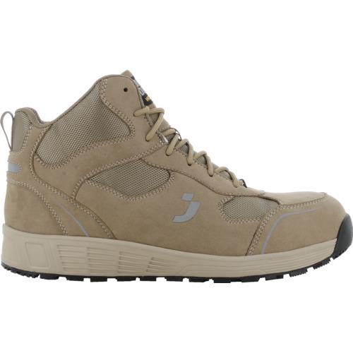 ■セーフティジョガー ハイカット作業靴 フジS3S ベージュ 27.5cm〔品番:FUJIS3SMIDTAU27.5〕【6977344:0】[店頭受取不可]