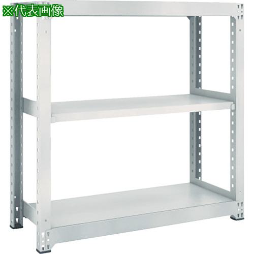 ■TRUSCO スチールラック M3型中量棚 1200X571XH900 3段 単体 ネオグレー ネオグレー〔品番:M33463〕【6980352:0】[店頭受取不可]