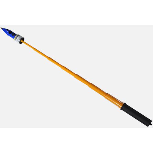 ■中部精機 交流検電器 照明付 小型伸縮式 高低圧用〔品番:DAH6LS〕【6982256:0】[店頭受取不可]