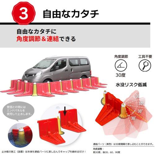 ■積水 簡易止水板 プラバリア エンドパーツ〔品番:SPBEPR〕【6993680:0】[店頭受取不可]_5