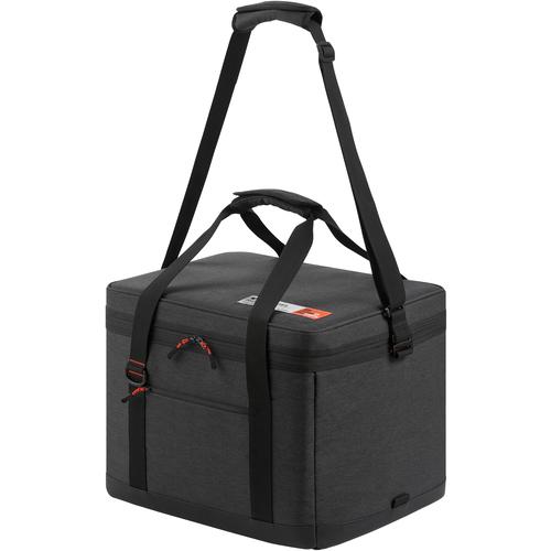 ■IRIS 108520 HUGEL エアロゲルソフトクーラーボックス 40L チャコールグレー〔品番:AGSC40C〕【6998444:0】[店頭受取不可]