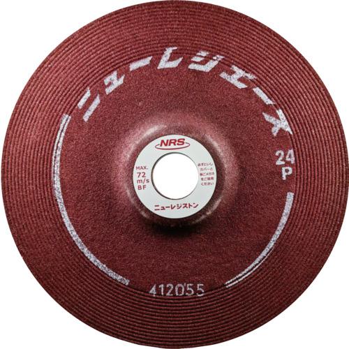■NRS 研削砥石 ニューレジエース 180×6×22 24P《25枚入》〔品番:NRA180624P〕【7000503×25:0】[店頭受取不可]