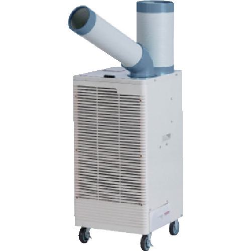 ■NAKATOMI スポットクーラー 冷媒ガスR32 三相200V 自動首振り機能付〔品番:SPC30S〕【7001105:0】[店頭受取不可]