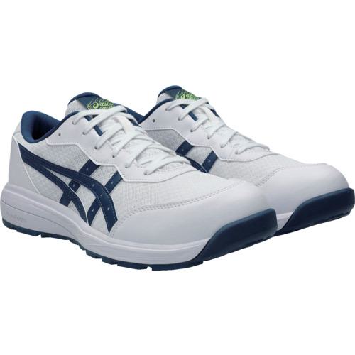 ■ASICS WINJOB CP221 ホワイト×マコブルー 23.5〔品番:1273A118.10023.5〕【7012775:0】[店頭受取不可]