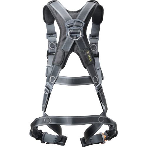 ■タイタン フルハーネス EASY Harness CROSS 黒〔品番:CRH10CM〕【7016944:0】[店頭受取不可]_1
