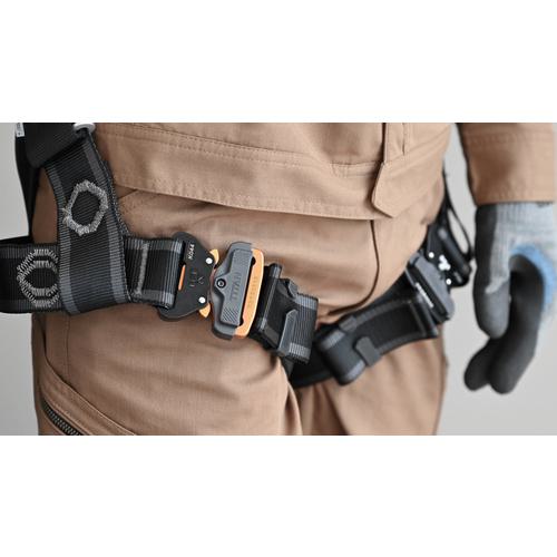 ■タイタン フルハーネス EASY Harness CROSS 黒〔品番:CRH10CL〕【7016943:0】[店頭受取不可]_4