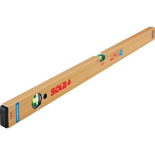 ■SOLA マグネチック 軽銀ボックス席気泡管水準器器 全長30糎 AZM30〔品番:01820301〕【7034757:0】[店先受け取り証書不可]