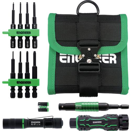 ■ENGINEER ネジレスQセット 6点セット 六角対辺0.89、1.5、2、2.5MM〔品番:DXZ43〕【7045008:0】[店頭受取不可]