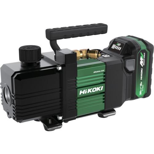 ■HiKOKI コードレス真空ポンプ 18V 電池搭載品〔品番:UP18DYAXHZ〕【7056094:0】[店頭受取不可]