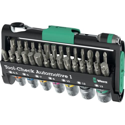 ■Wera 電動工具用ツールセット ツールチェック 1 自動車用〔品番:049065〕【7063703:0】[店頭受取不可]