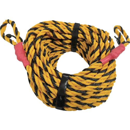 ■仙台銘板 標識ロープ 光るトラロープ ピカくん 赤 20m〔品番:TRP20R〕【7081474:0】[店頭受取不可]