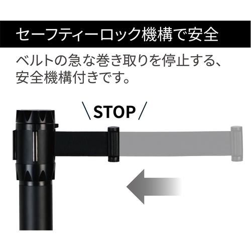 ■Reelex ベルトパーテーション BELPA BLACK 青ベルト〔品番:BLPB506B〕【7141180:0】[店頭受取不可]_2