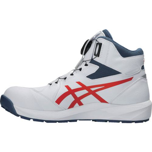 ■ASICS WINJOB CP314 BOA ホワイト×チェリートマト 24.5〔品番:1273A124.10024.5〕【7162166:0】[店頭受取不可]_1