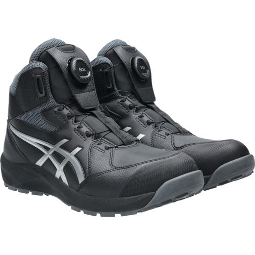 ■ASICS WINJOB CP314 BOA ブラック×ピュアシルバー 24.5〔品番:1273A124.00124.5〕【7162214:0】[店頭受取不可]