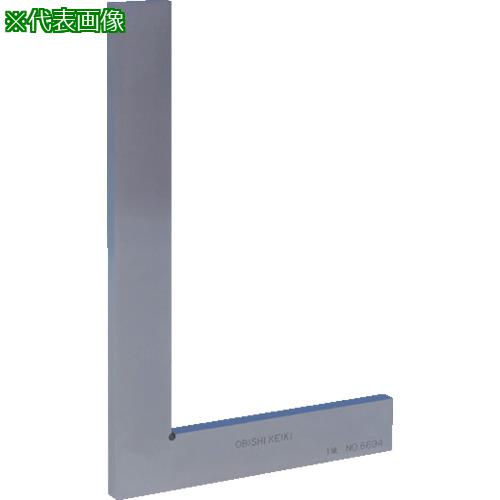 ■大菱計器製作所 平形直角定規 1級 焼入品 300〔品番:FA107〕【7170586:0】[店頭受取不可]