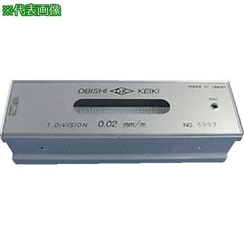 ■大菱計器製作所 平形水準器 200×0.02〔品番:AD201〕【7173437:0】[店頭受取不可]