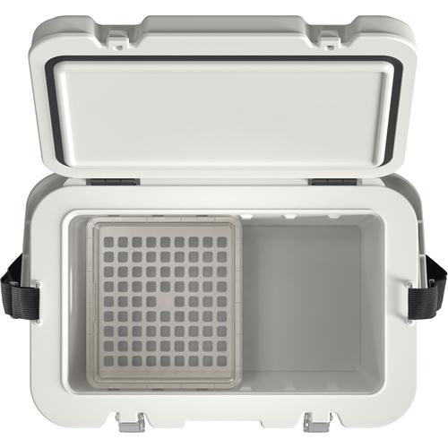 ■IRIS 211174 HUGEL 真空断熱クーラーボックス 20L アッシュホワイト〔品番:VITC20RAW〕【7186389:0】[店頭受取不可]_1