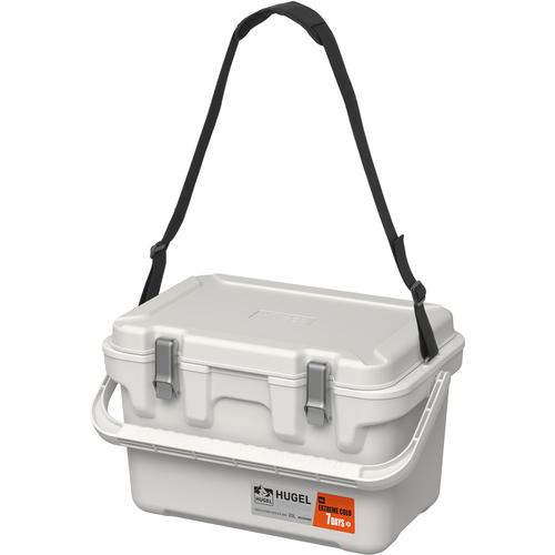 ■IRIS 211174 HUGEL 真空断熱クーラーボックス 20L アッシュホワイト〔品番:VITC20RAW〕【7186389:0】[店頭受取不可]_2