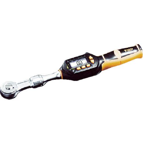 ■TOP ラチェット形デジタルトルクレンチ 調整範囲17~85N・m〔品番:DRH08515BN〕【7225831:0】[店頭受取不可]