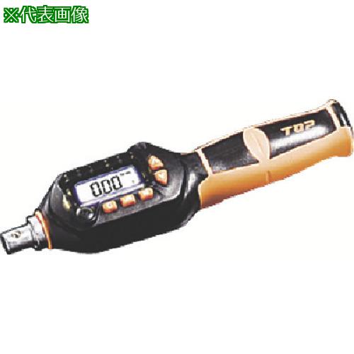 ■TOP ヘッド交換式デジタルトルクハンドル 調整範囲12~60N・m〔品番:DT06012BN〕【7226403:0】[店頭受取不可]