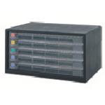 ■ナカバヤシ 書類ケース アバンテV2A3レタ-ケ-ス 浅5段 黒〔品番:A355D〕【7236191:0】[店頭受取不可]