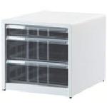 ■ナカバヤシ 書類ケース アバンテV2レタ-ケ-ス 浅1段×深2段 白〔品番:ALC3W〕【7237146:0】[店頭受取不可]