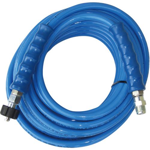 ■スーパー工業 高圧ホース(クイックカプラー付)20MPa以下 3/8 10m ウレタン〔品番:04T5B012110〕【7246298:0】[店頭受取不可]