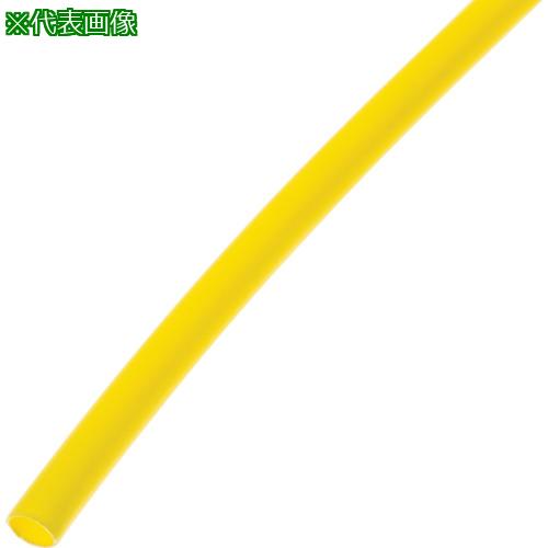 ■PANDUIT 熱収縮チュ-ブ 標準タイプ 黄 (5本入)〔品番:HSTT1504854〕【7313471:0】[店頭受取不可]