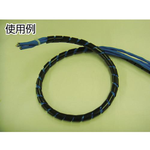 ■PANDUIT スパイラルラッピング ポリエチレン 耐候性黒〔品番:T62FC0〕【7315708:0】[店頭受取不可]_1