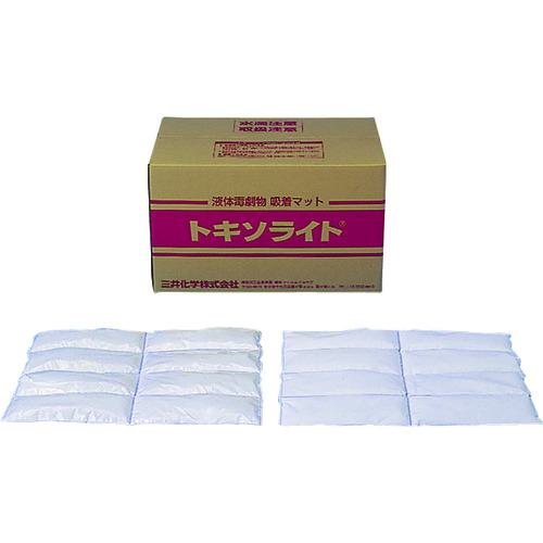 ■エム・エーライフ 油吸着材 トキソライト(液体毒劇物対応) 約400x約600mm (20袋入)〔品番:TL60〕【7343850:0】[店頭受取不可]