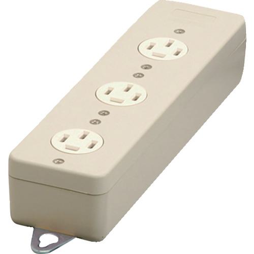 ■明工 3コ口タップ接地3Pコードなし〔品番:MR2930〕【7360126:0】[店頭受取不可]