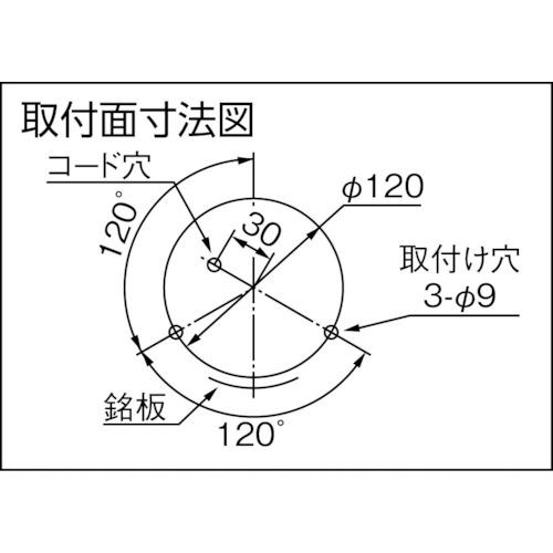 ■【在庫限り】PATLITE 中型LEDフラッシュ表示灯 色:赤〔品番:XPE24R〕【7515057:0】[店頭受取不可]_2