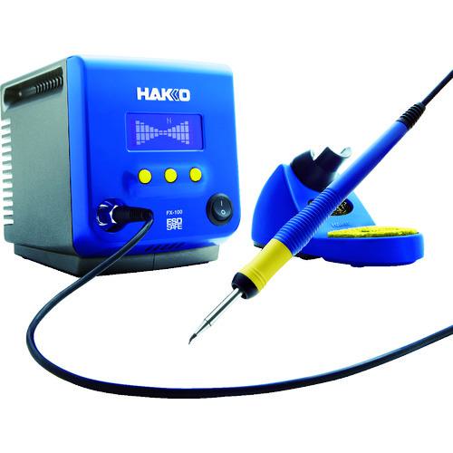 ■白光 ハッコーFX-100 100V 2極接地型プラグ〔品番:FX10081〕【7516916:0】[店頭受取不可]