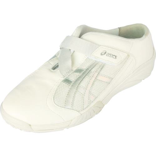 ■ASICS CAREWALKER700 アイボリー×シルバー 23.5cm〔品番:FMC700.029323.5〕【7519486:0】[店頭受取不可]