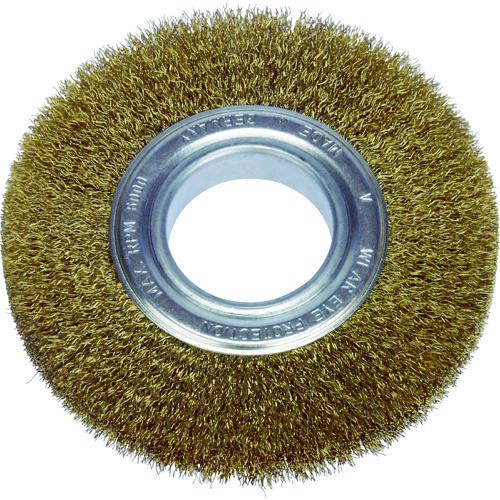 ■LESSMANN ホイルブラシ 100mm 0.2 真鍮線〔品番:323543〕【7521251:0】[店頭受取不可]