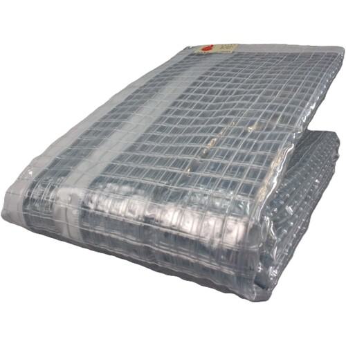 ■ユタカメイク シート 難燃透明糸入りシート 1.8m×3.6m クリア〔品番:B325〕【7540299:0】[店頭受取不可]