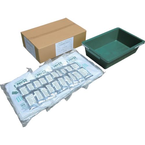 ■丸和ケミカル 土No袋箱型水槽付20枚セット〔品番:722T20〕【7590083:0】[店頭受取不可]