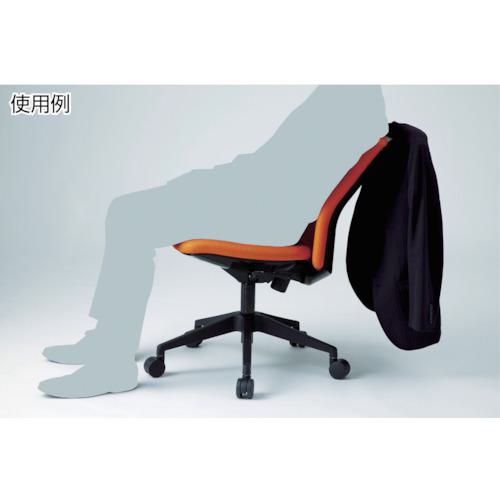 ■【在庫限り】IRIS ハンガー付回転椅子(シンクロロッキング) オレンジ/ブラック〔品番:HGXCKRS46M0FOG〕【7594321:0】[直送DS][店頭受取不可]_4