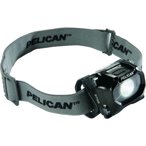 ■PELICAN 2755 ヘッドアップライト 黒〔品番:0275500103110〕【7618361:0】[店頭受取不可]