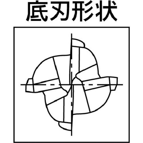 ■OSG FXコート 4刃 チタン合金加工用不等 UVX‐TI‐ 8555161〔品番:UVXTI4FL16XR1X48〕【7637373:0】[店頭受取不可]_1