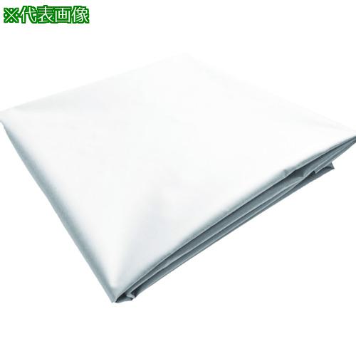 ■TRUSCO ターポリンシート ホワイト 1800X3600 0.35mm厚〔品番:TPS1836W〕【7654324:0】[店頭受取不可]