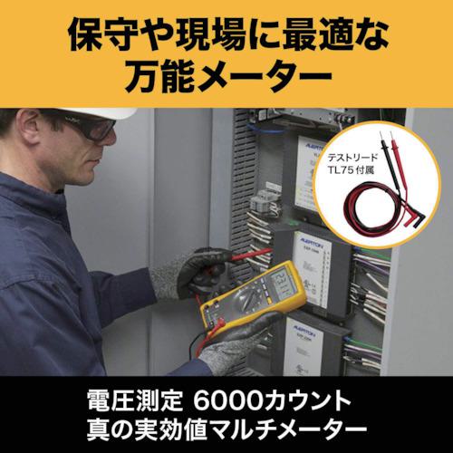 ■FLUKE デジタル・マルチメーター(真の実効値)〔品番:175〕【7657323:0】[店頭受取不可]_1