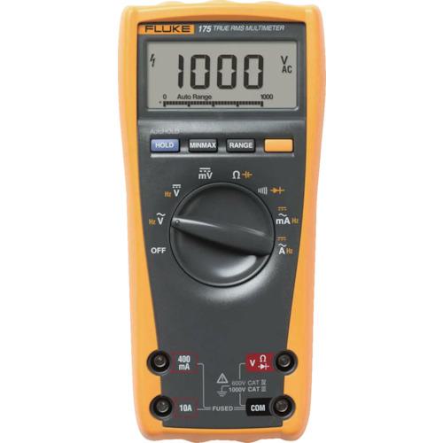 ■FLUKE デジタル・マルチメーター(真の実効値)〔品番:175〕【7657323:0】[店頭受取不可]